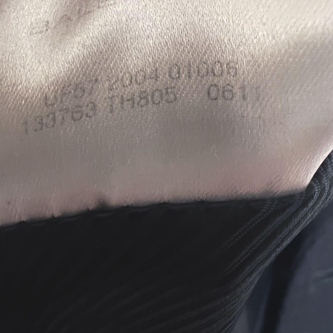 バレンシアガ ロングコート　ブラック