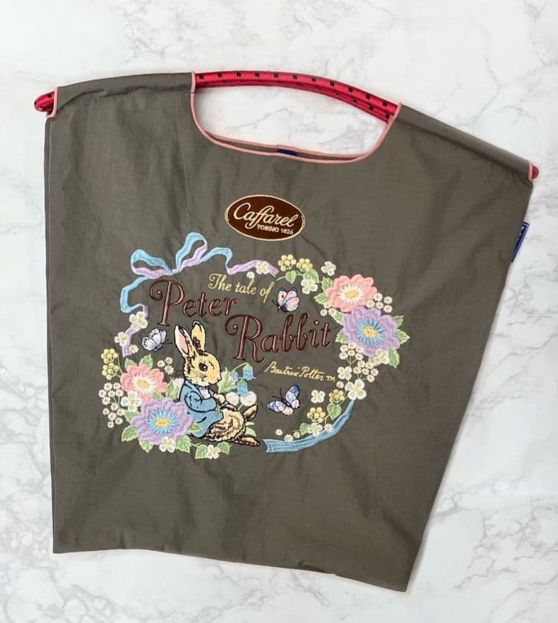 Ball&Chain×カファレル コラボショッピングバッグ《チャコールグレー》