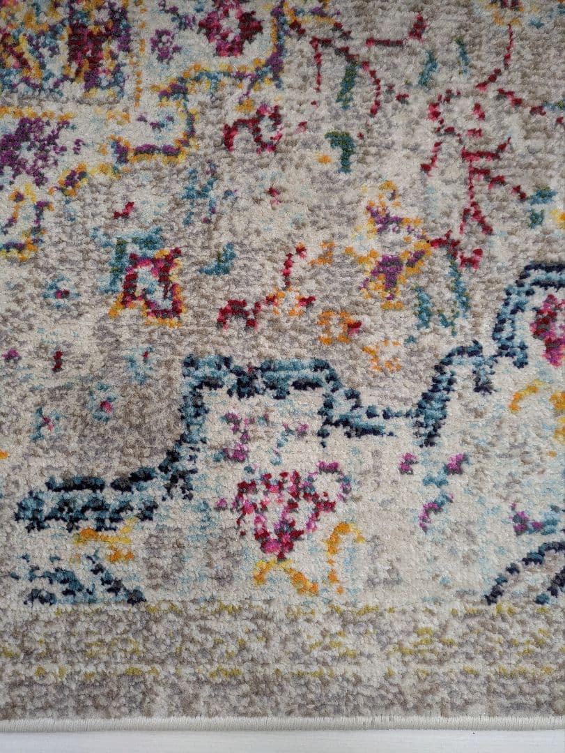 【kanademono】FloralVinesTribalRug120×170