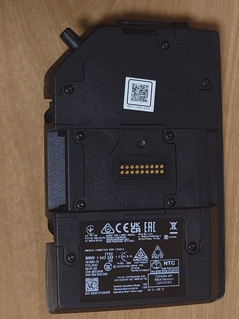  MOTORRAD CONNECTED RIDE CRADLE 美品