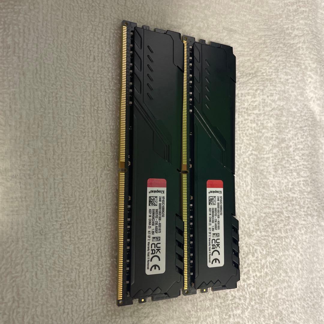 Kingston FURY BEAST DDR4 メモリー 2枚セット 32GB