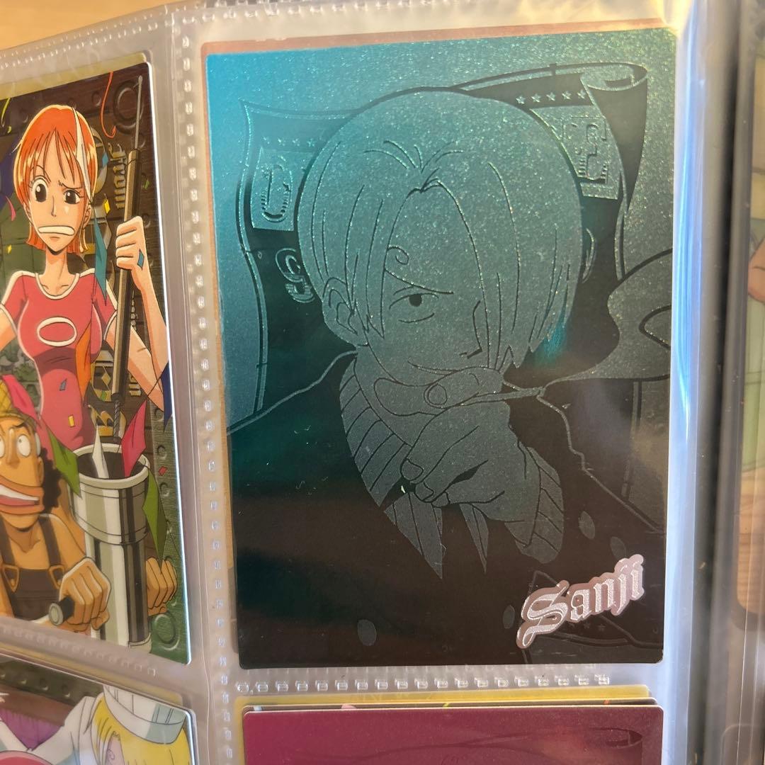 ワンピース エッチングカード　サンジ　チョッパー　ナミ　ウソップ