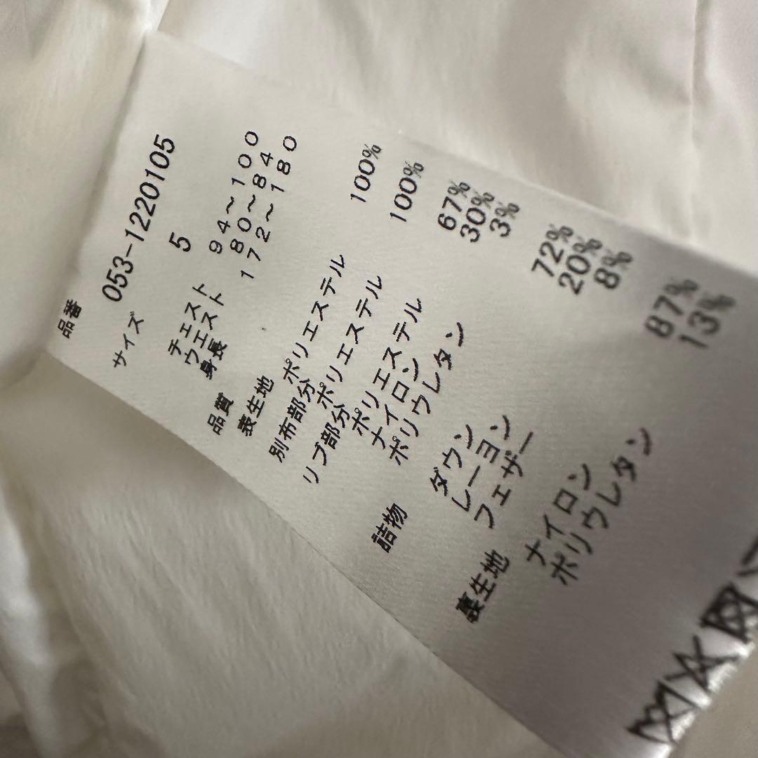 美品 PEARLY GATES パーリーゲイツ ダウンブルゾン フード付