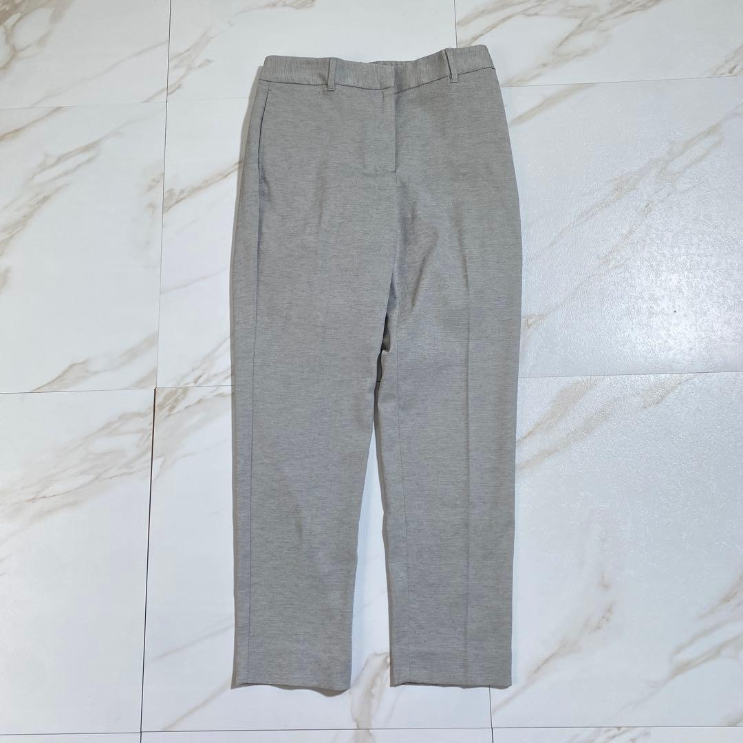 完売♡PLST 洗えるリネンブレンド カラーレスジャケット パンツセットアップ