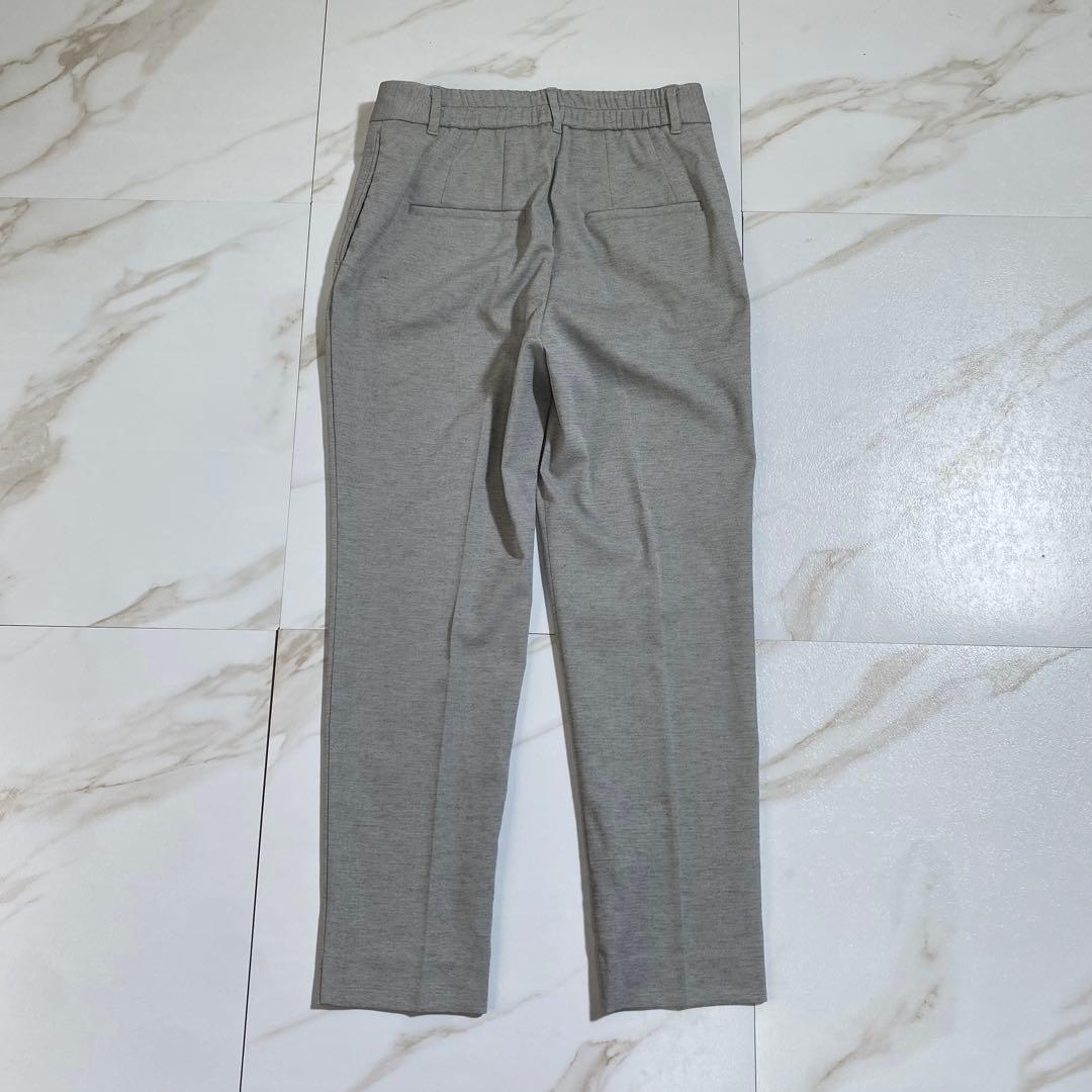 完売♡PLST 洗えるリネンブレンド カラーレスジャケット パンツセットアップ