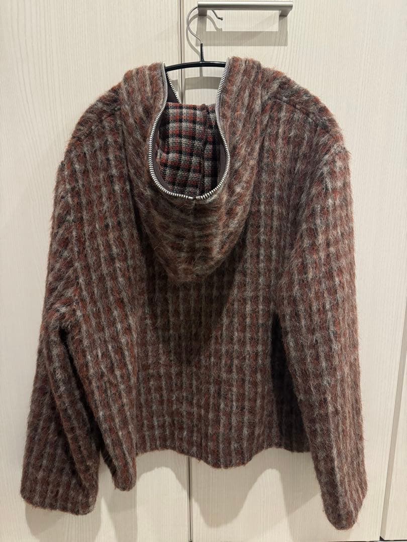 トップス Our Legacy FULL ZIP HOOD Boston Check