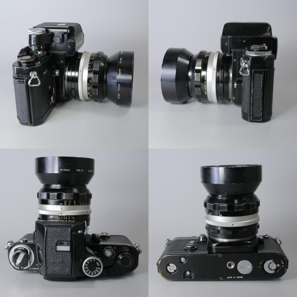 ☆完全動作☆Nikon F２ フォトミック　ブラック 50mmF1.4　＃199