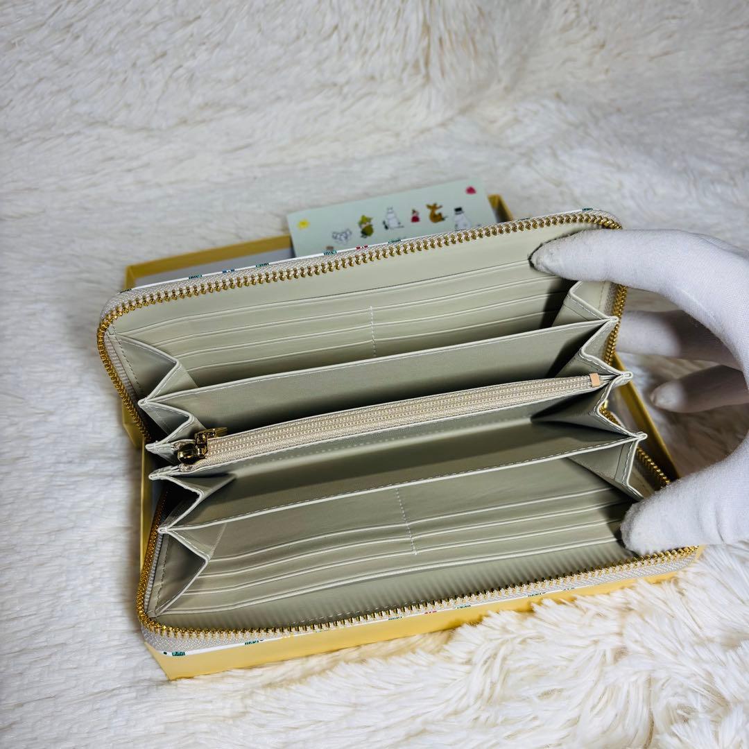 浅草文庫 MOOMIN ムーミン ラウンドジップ 長財布 ムーミン谷の仲間たち