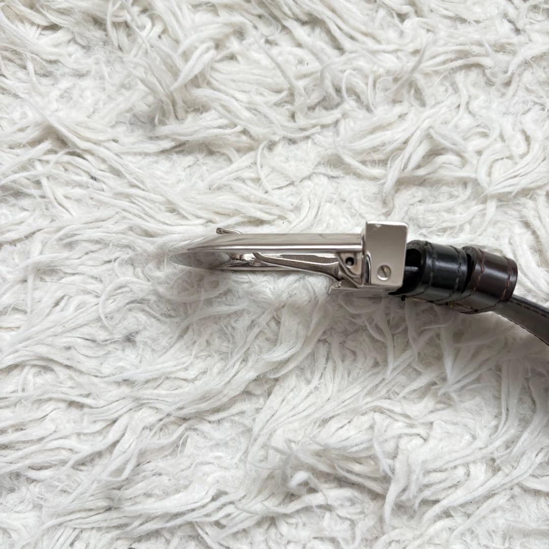 良品　カルティエ　リバーシブルベルト　アルディロン　男女兼用　シルバー金具