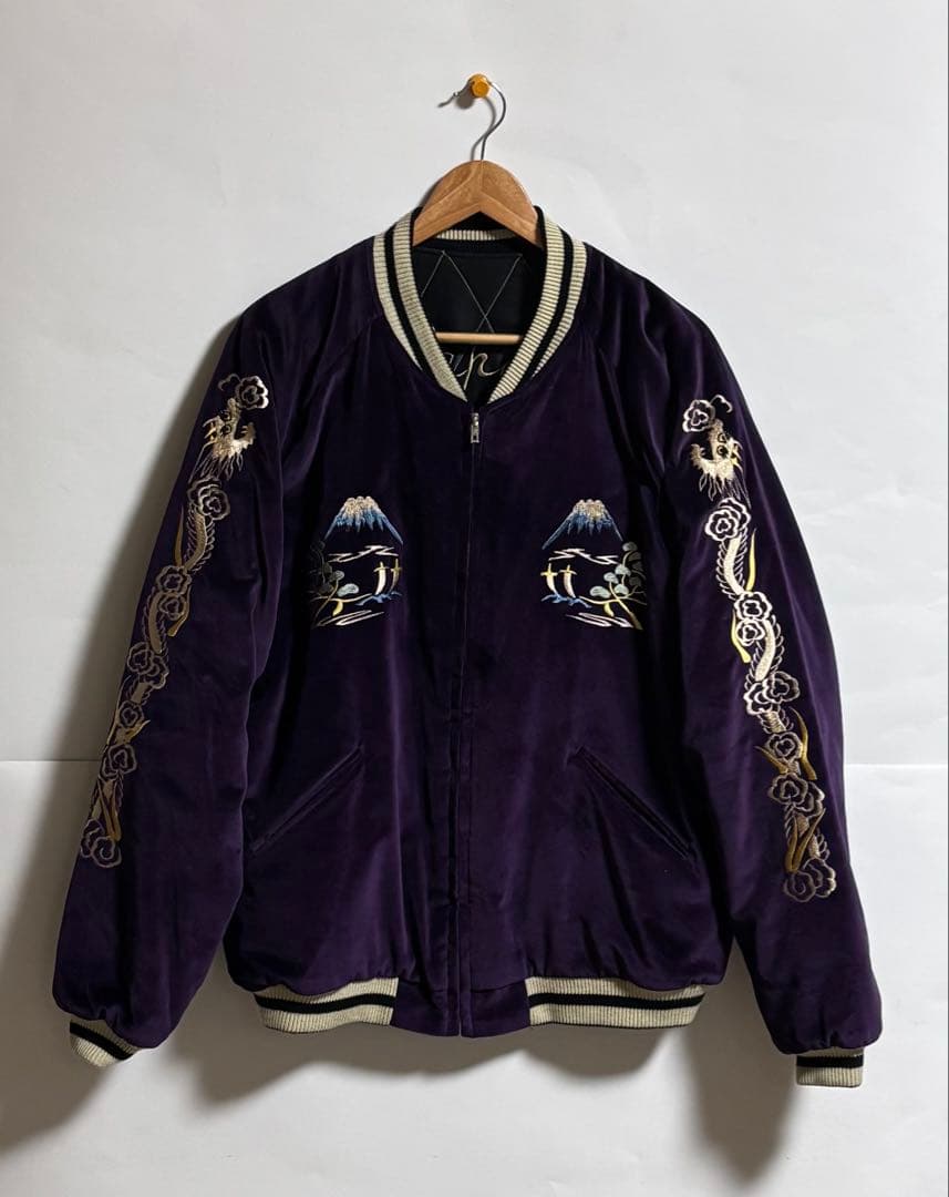 XXXL テーラー東洋 別珍 スカジャン 50s復刻 龍×JAPAN 極希少