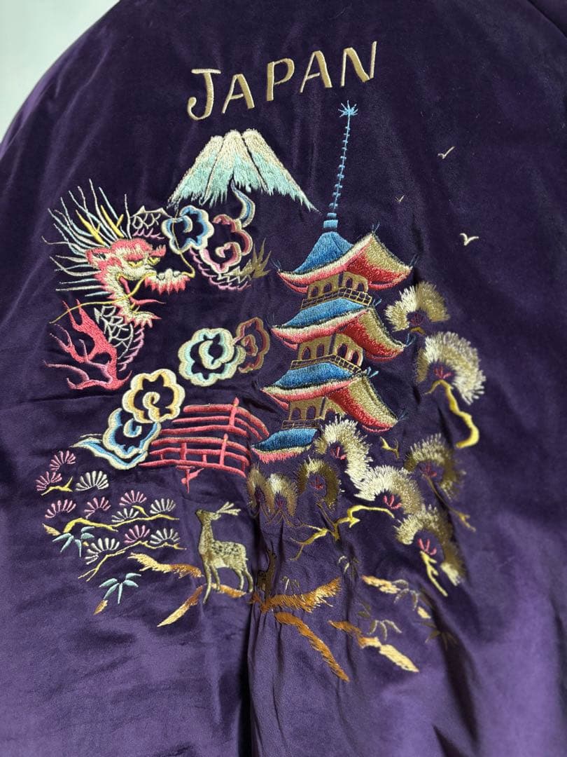 XXXL テーラー東洋 別珍 スカジャン 50s復刻 龍×JAPAN 極希少