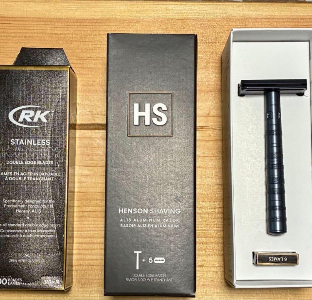 ヘンソンシェービングアグレッシブ替刃セット