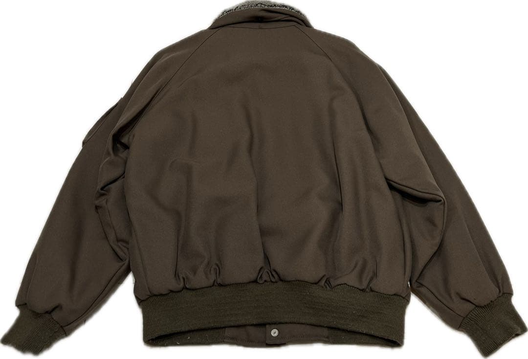 寅壱　漢字タグ ドカジャン　L 豹柄　パイロットジャンパー