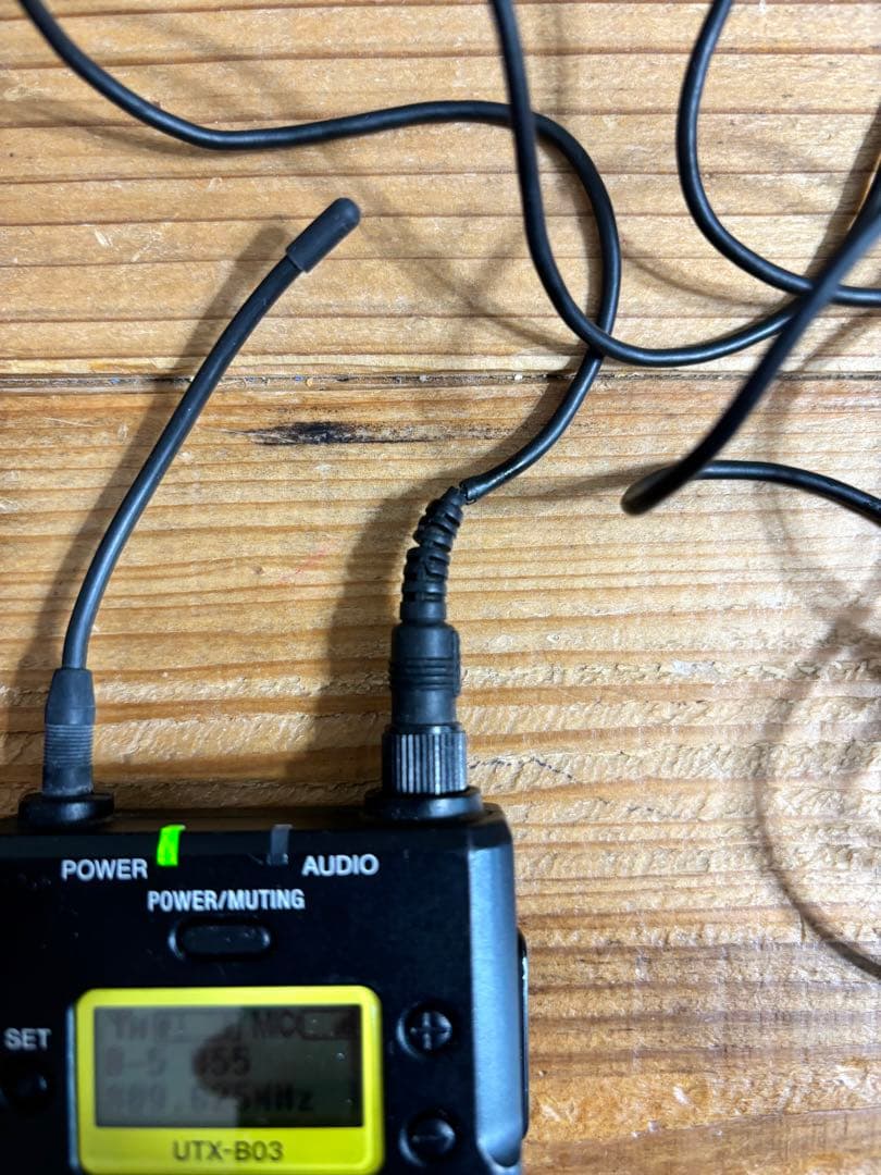SONY ワイヤレスマイクUWP-D11 URX-P03 UTX-B03