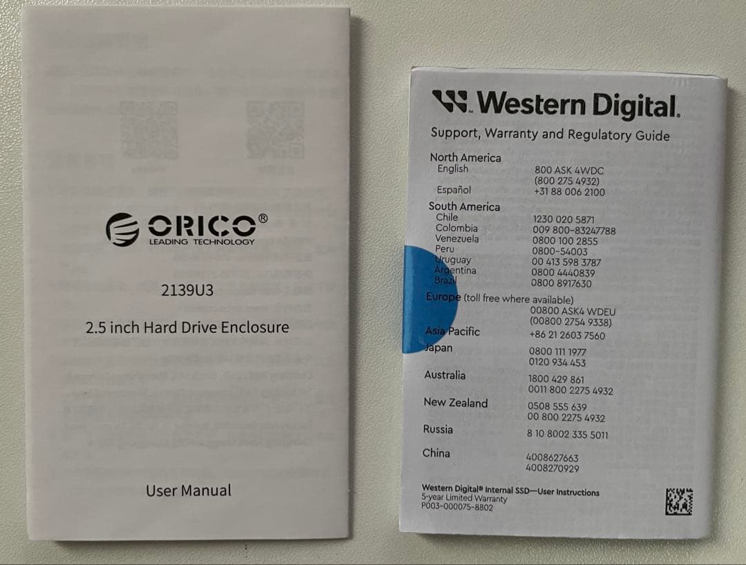 価格改定WD Blue SA510 1TB SATA SSD + エンクロージャ