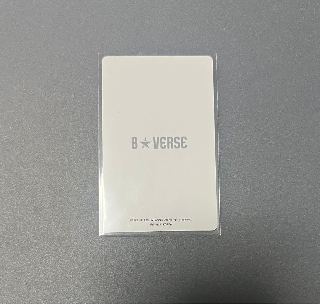 B★VERSE 入場特典 JungKook グク トレカ