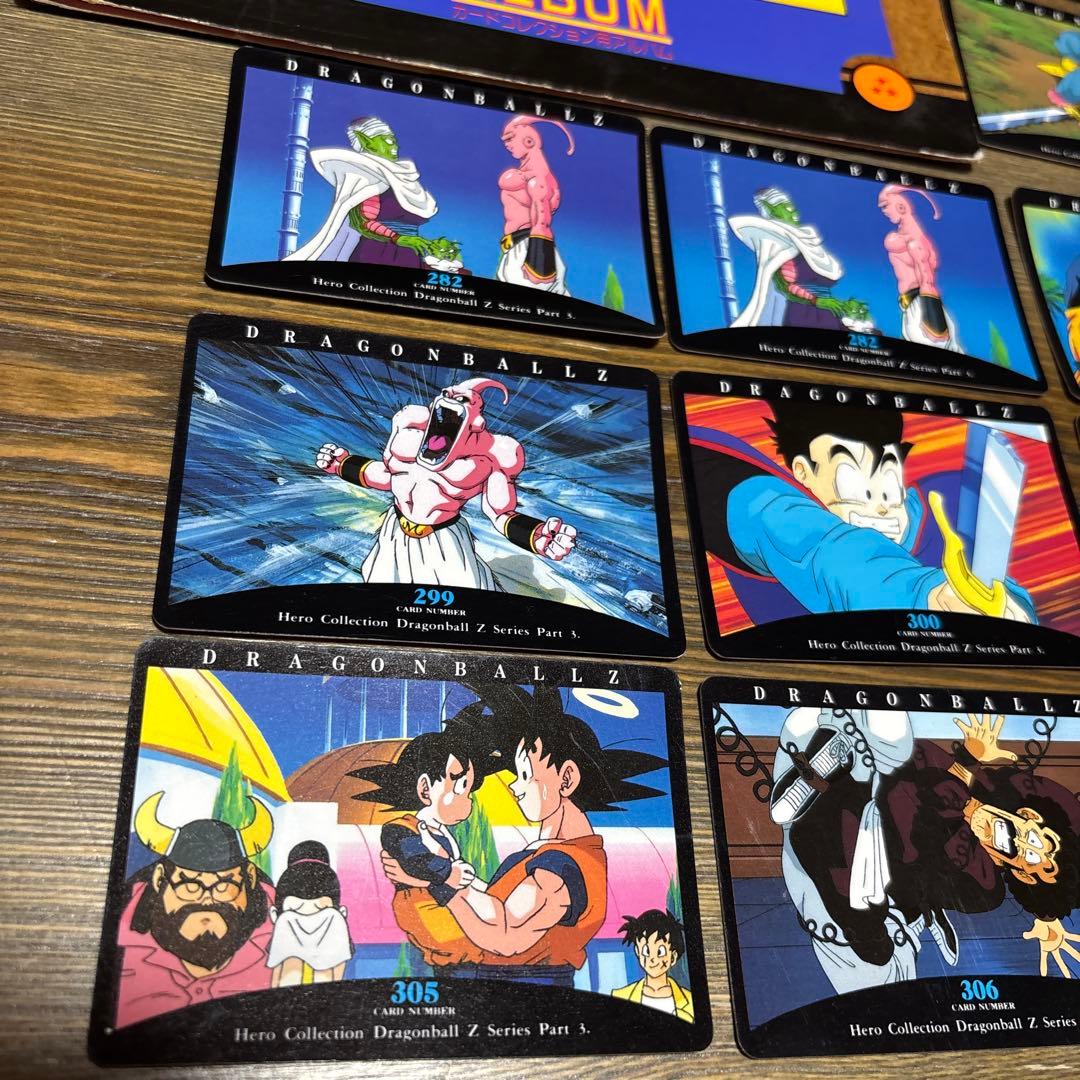 レアキラカード VintageドラゴンボールZ ヒーローコレクションアルバム付