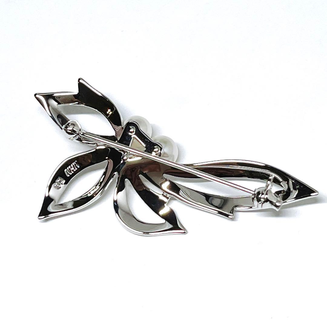 【未使用品】✨MIKIMOTO ミキモト パール　本真珠　ブローチ　NHK