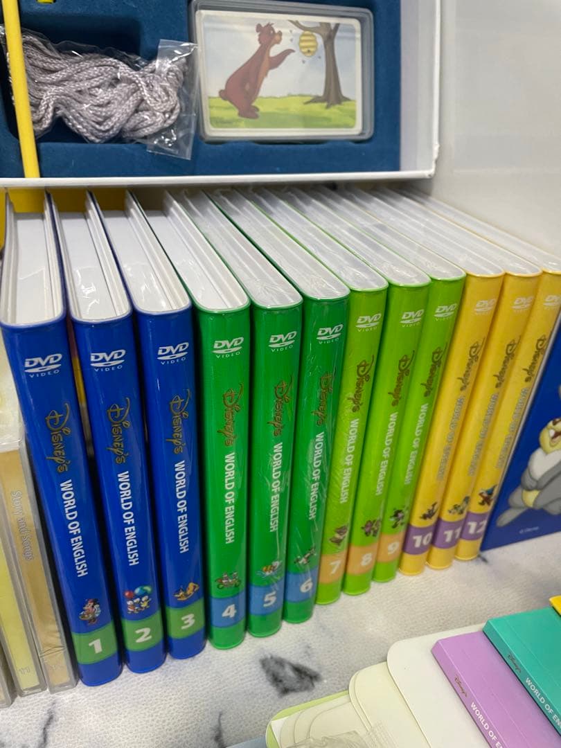 DWE ディズニー英語システム　メインプログラムフルセット　新子役　518