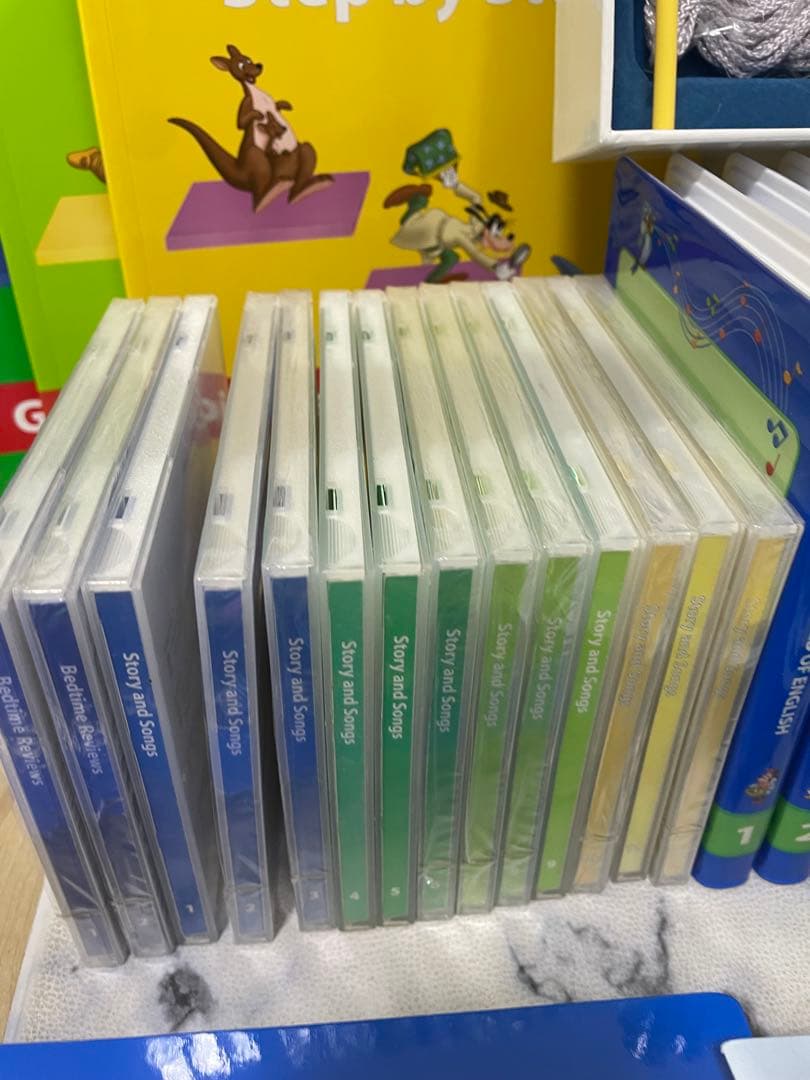 DWE ディズニー英語システム　メインプログラムフルセット　新子役　518