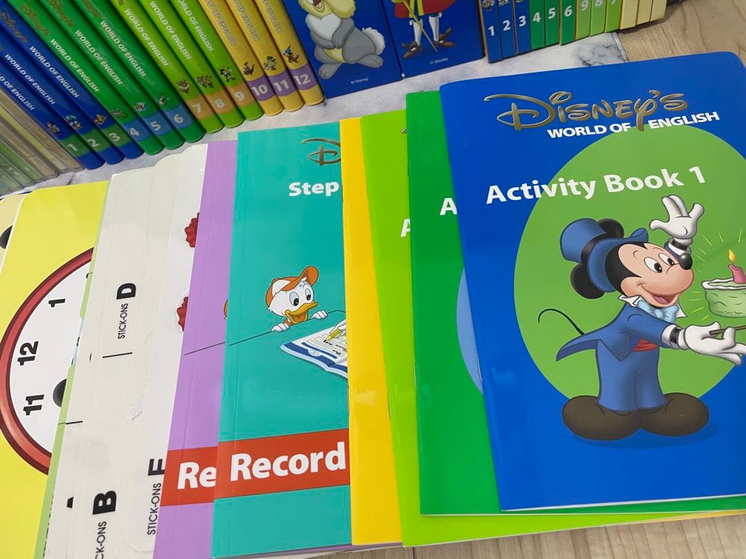 DWE ディズニー英語システム　メインプログラムフルセット　新子役　518