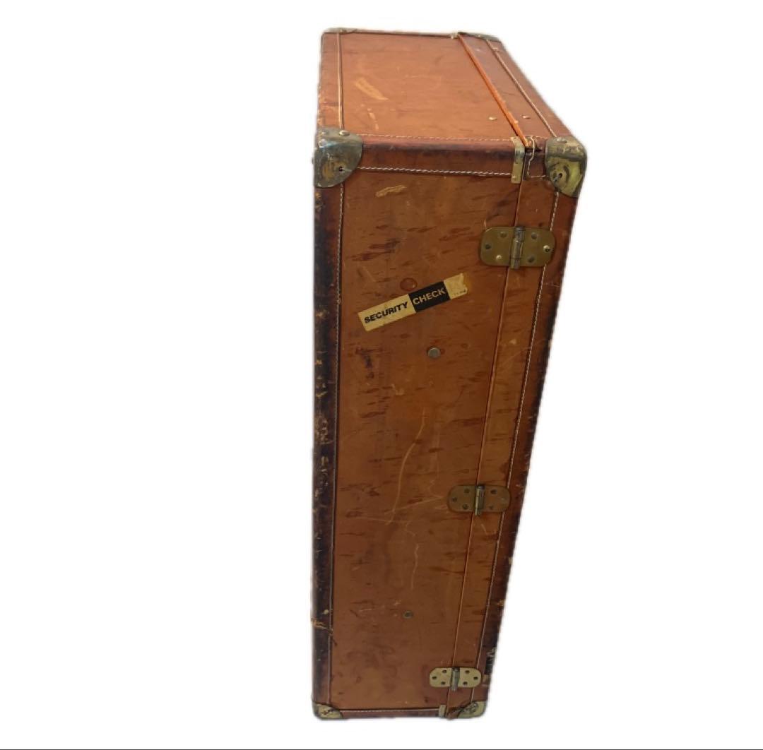 Polo ラルフローレン　本革レザー トランク　スーツケース　ヴィンテージ