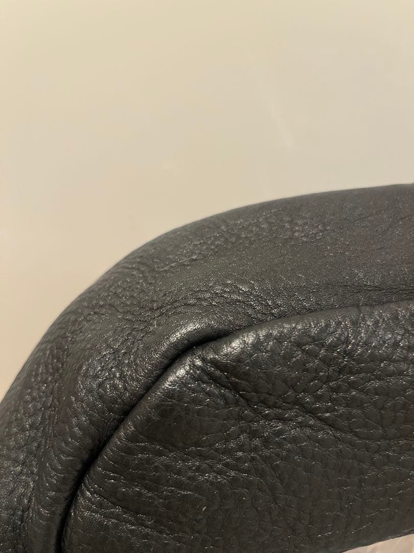 TODAYFUL ブラックレザーハンドバッグ