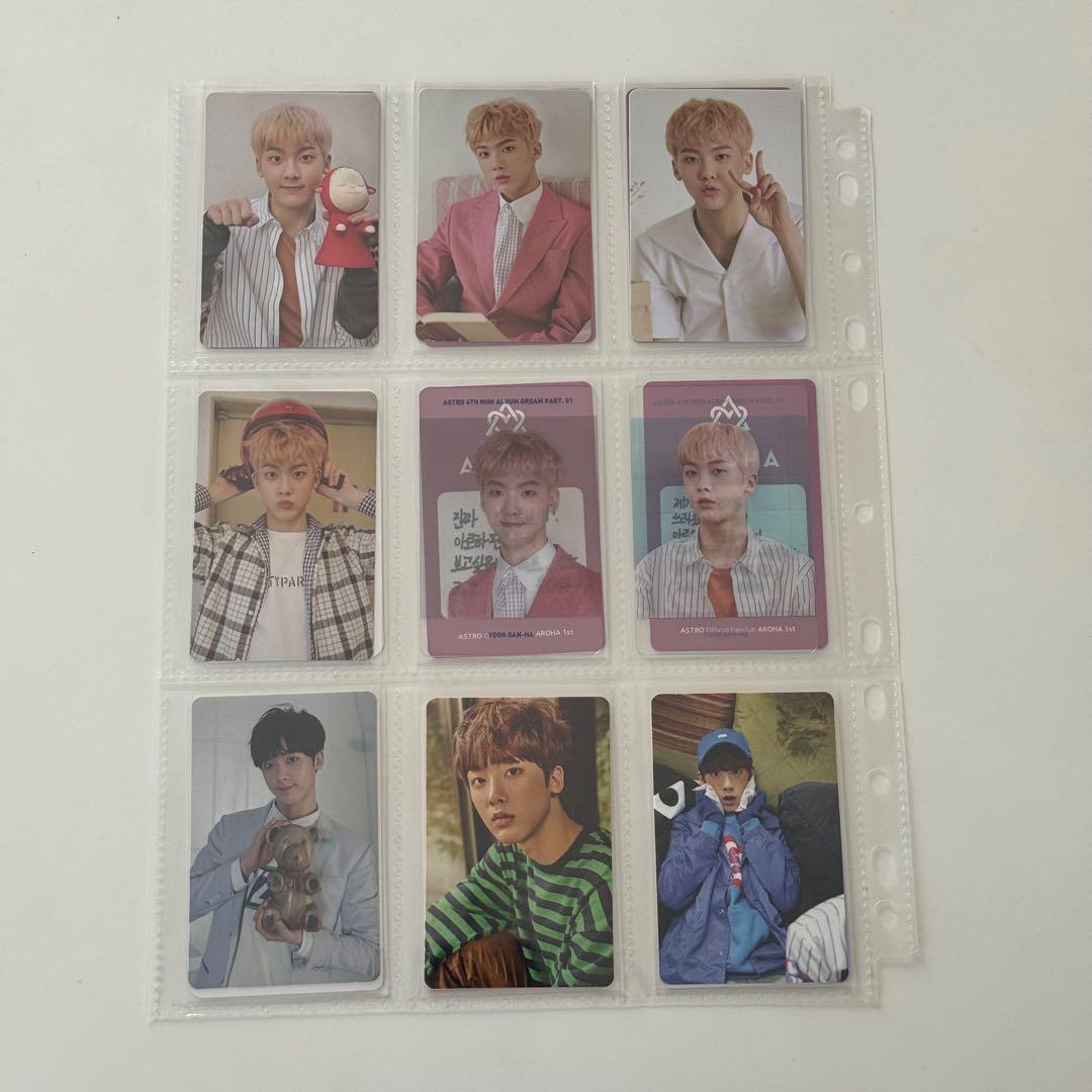 ASTRO サナ ユンサナ トレカ セット