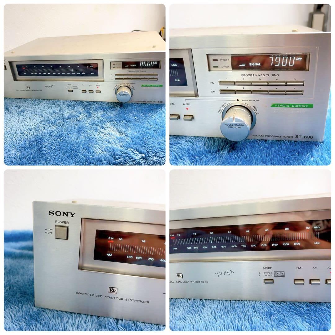 SONY ソニー FM/AM プログラムチューナー ST-636