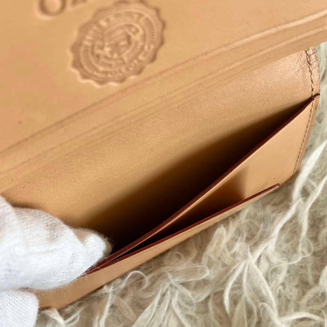 【美品 最高級コードバン】ガンゾ　カードケース　名刺入れ　ダークグリーン　本革