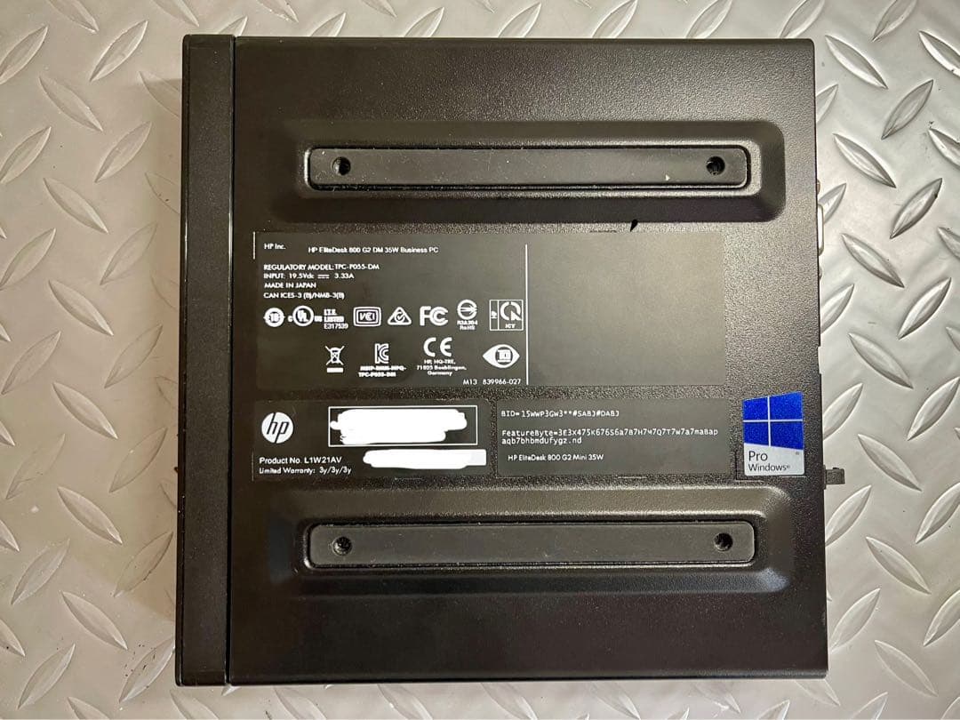 k*l様 HP EliteDesk800G2 Corei7-6700T