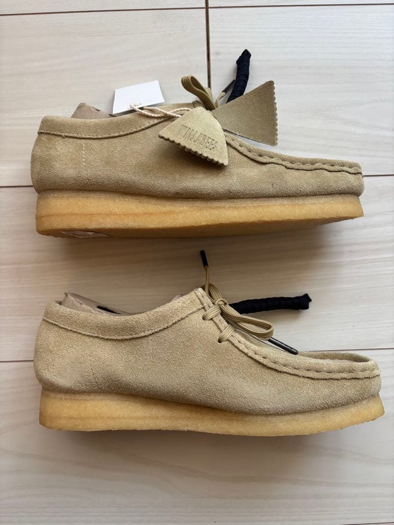 新品・未使用クラークス ORIGINALS・メープル ワラビー24cm