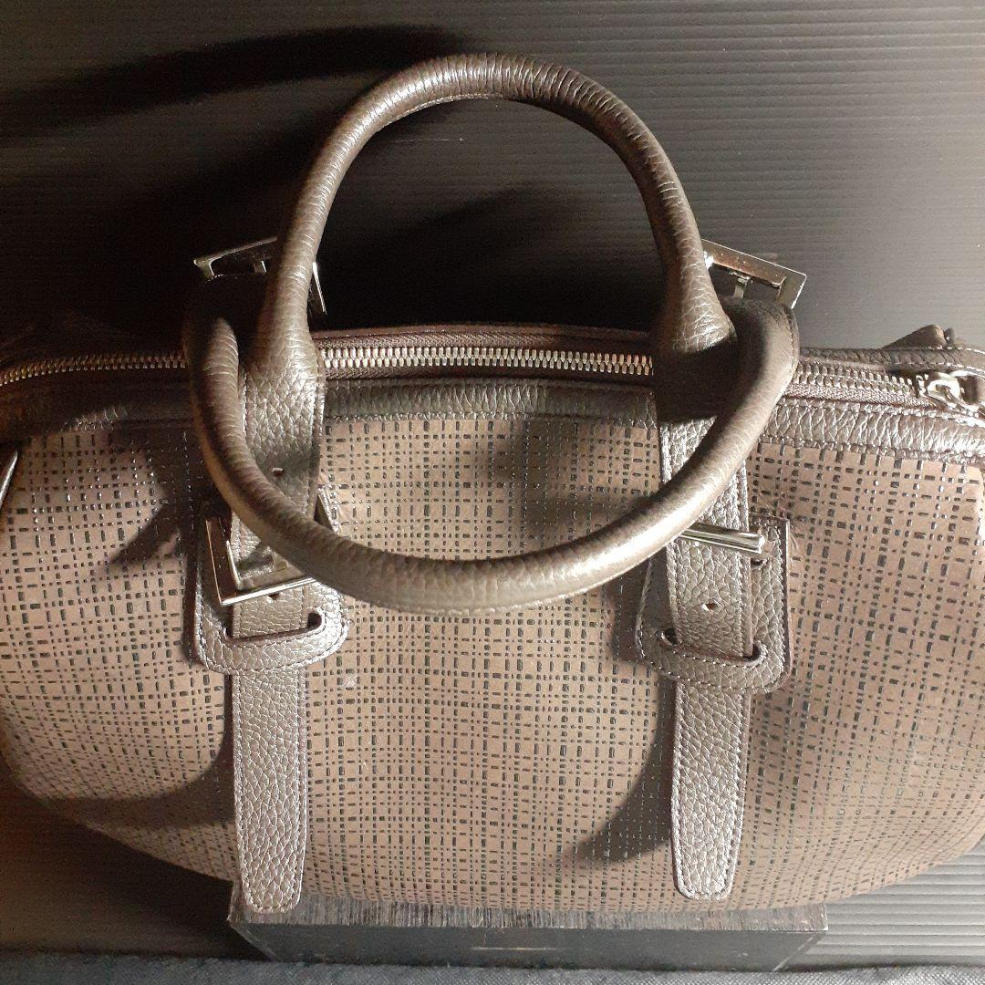 印傳屋の甲州印傳ボストンバッグ(未使用品)