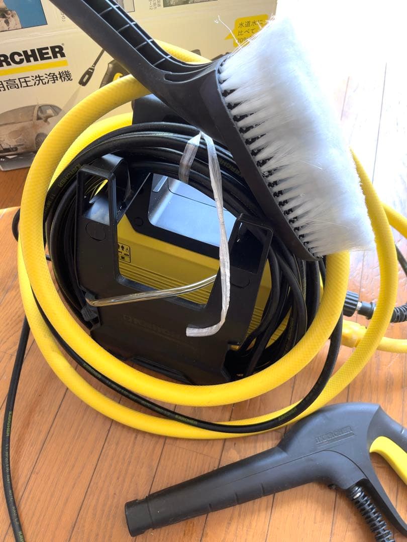 良品　ケルヒャー　家庭用高圧洗浄機　JTK28　掃除　窓　車　自転車　お風呂