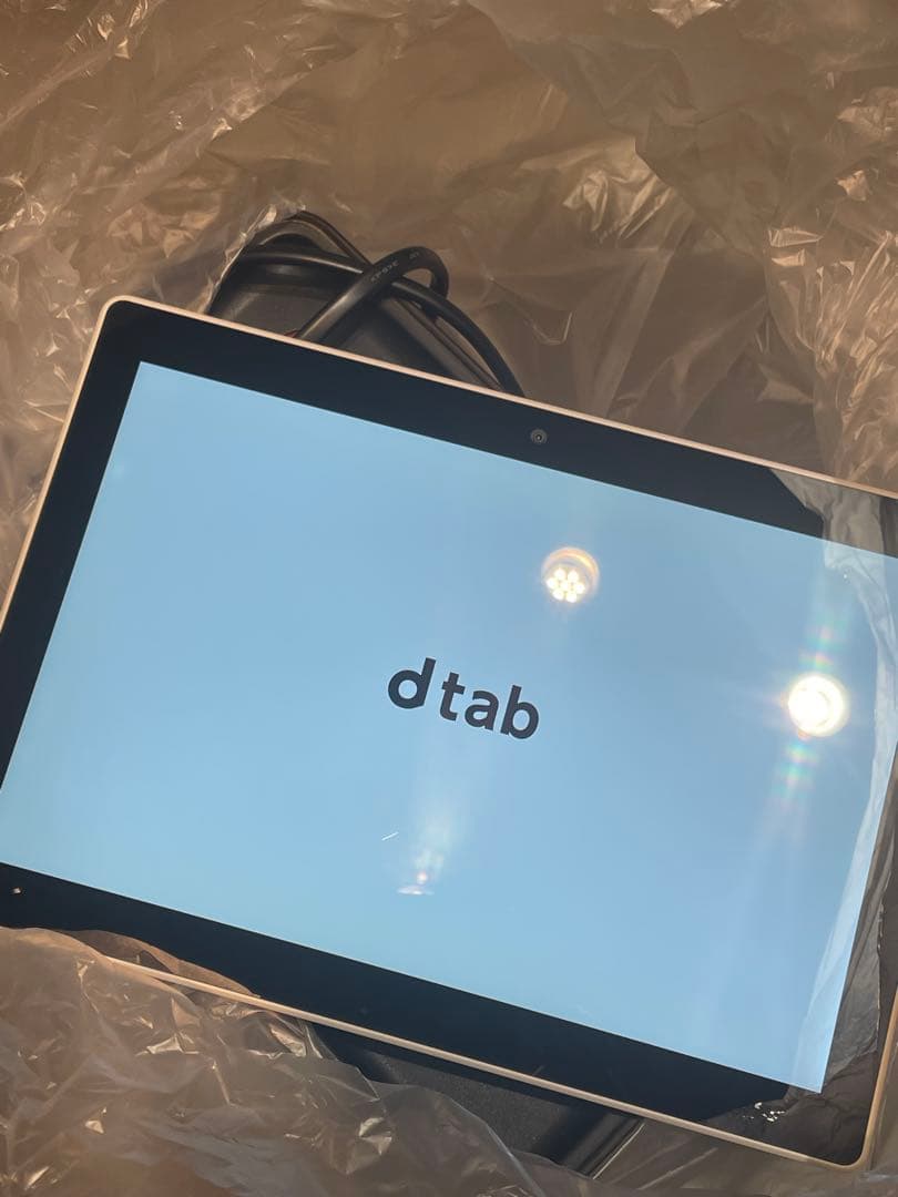 美品 タブレットd-tab d-51C 64GB ホワイト eSIM本体のみ