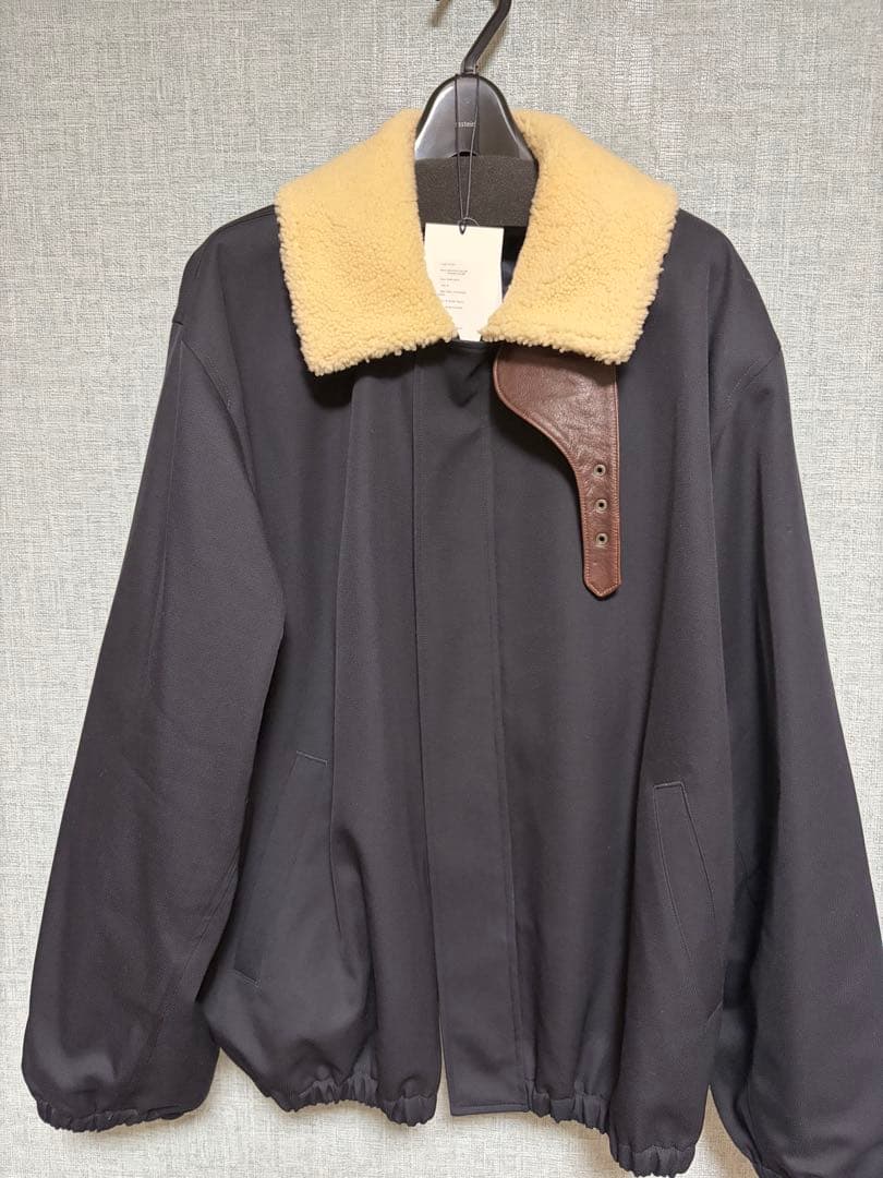 ジャケット・アウター ssstein / MOUTON COLLAR PADDED JACKET