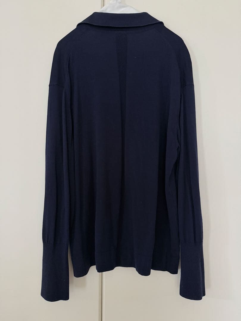 トップス CFCL HIGH GAUGE LONG SLEEVE SHIRT 3 NAVY