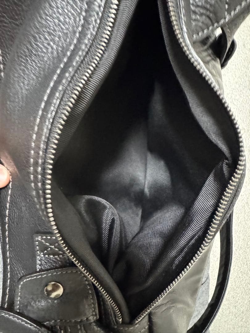 早い者勝ち 最終値引 超美品 土屋鞄 トーンオイルヌメ バックパック ブラック