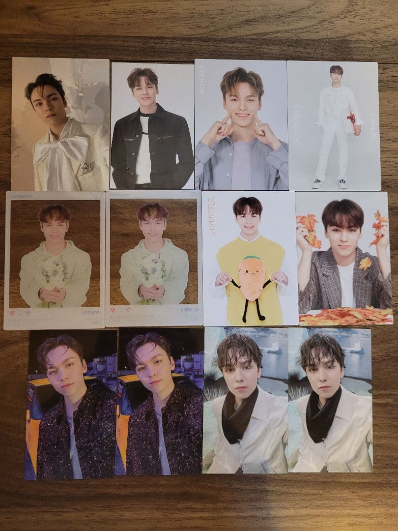 SEVENTEEN　トレカまとめ売り　バーノン　セブチ