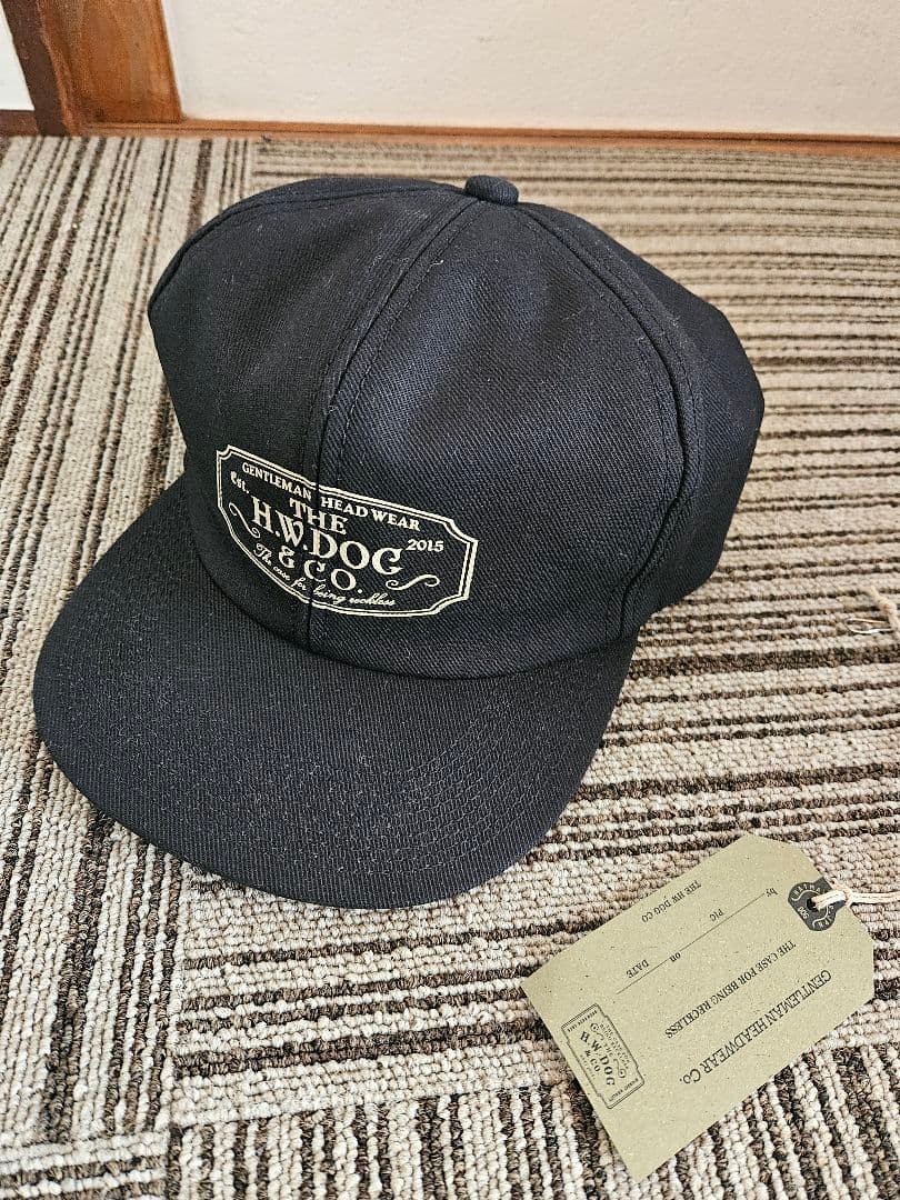 THE H.W.DOG & CO. ブラックキャップ 38