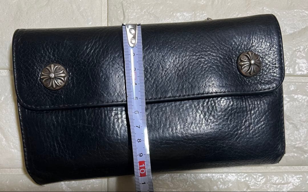 chrome hearts クロムハーツ　WAVE CROSS BTN