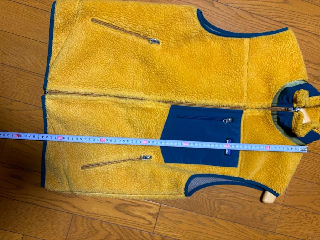 【希少色 ゴールド】パタゴニア レトロXベスト Retro-X メンズSサイズ