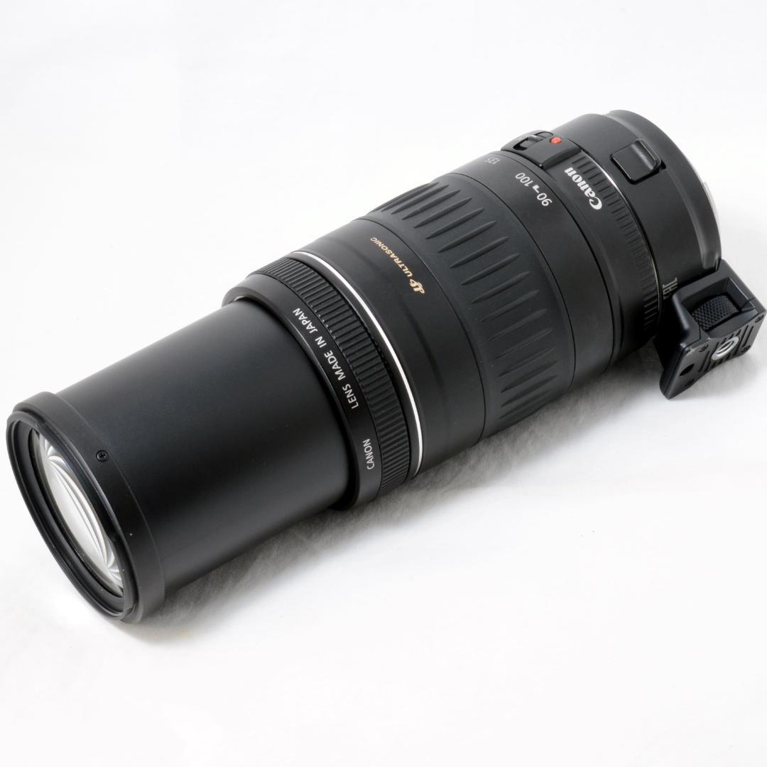 ⭐️美品⭐️Canon EF 90-300 USM&EF-EOS Mアダプター