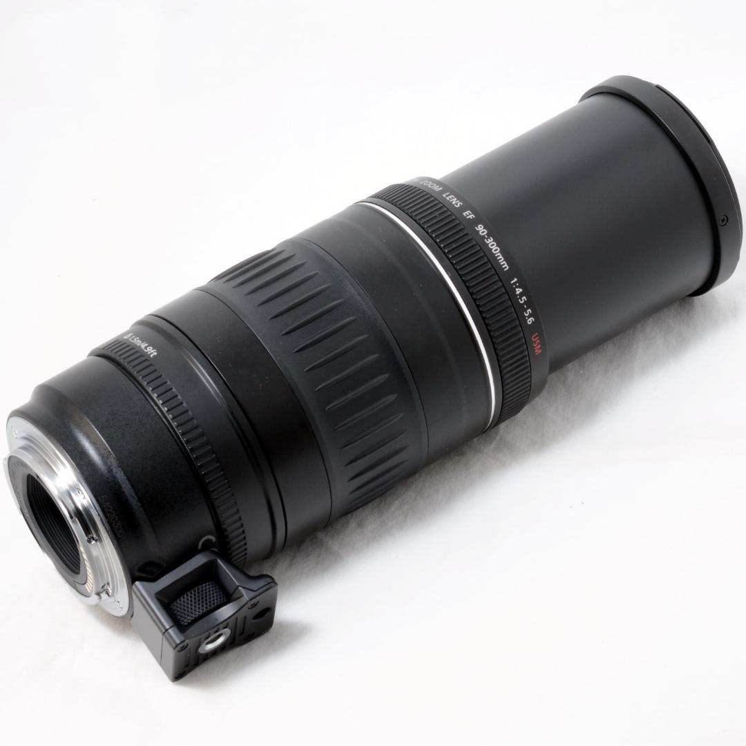 ⭐️美品⭐️Canon EF 90-300 USM&EF-EOS Mアダプター
