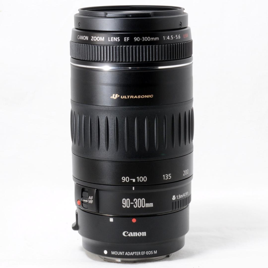 ⭐️美品⭐️Canon EF 90-300 USM&EF-EOS Mアダプター