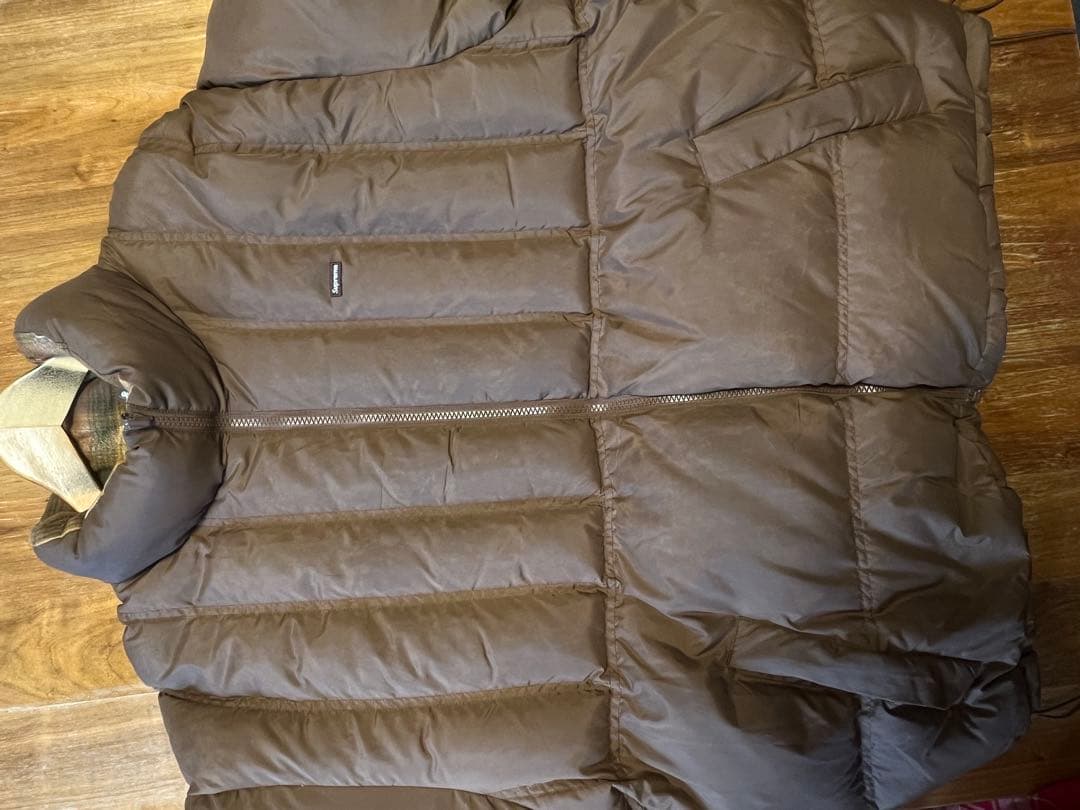 ジャケット・アウター Supreme Flannel Reversible Puffer Jacket