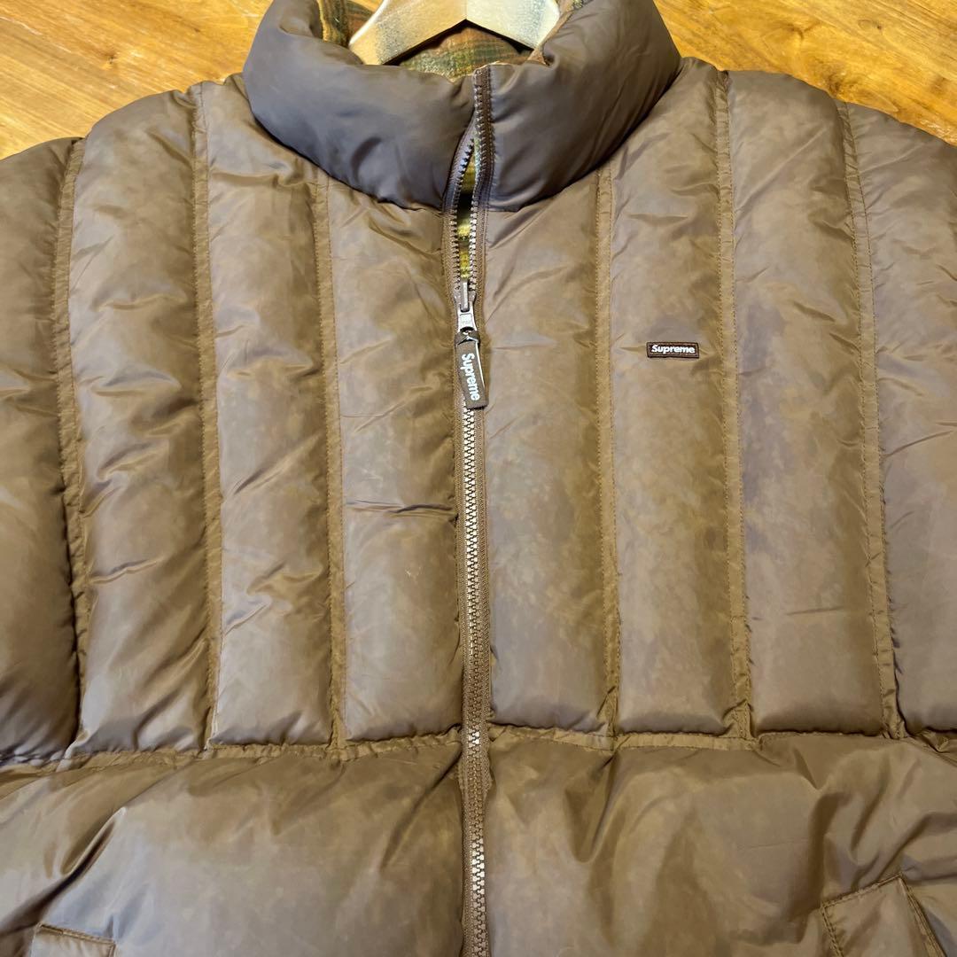 ジャケット・アウター Supreme Flannel Reversible Puffer Jacket