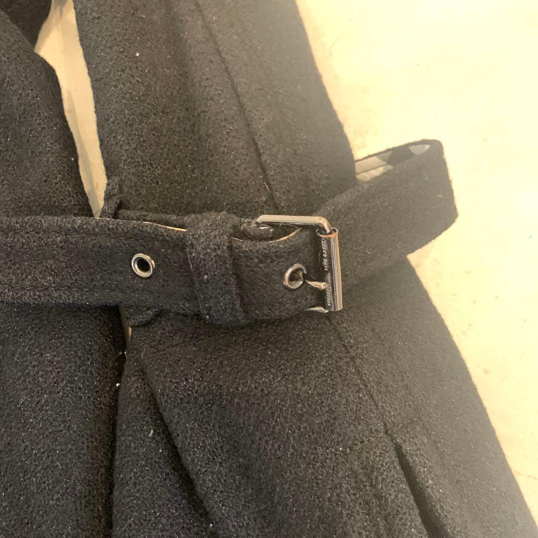 美品　BURBERRY バーバリーブルーレーベル ウール　ロングコート 38