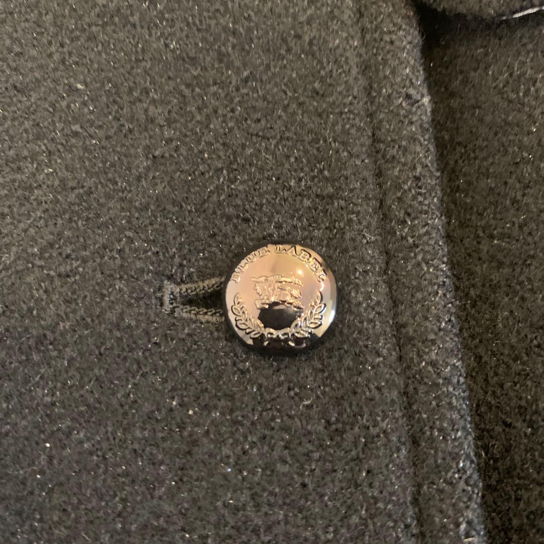 美品　BURBERRY バーバリーブルーレーベル ウール　ロングコート 38