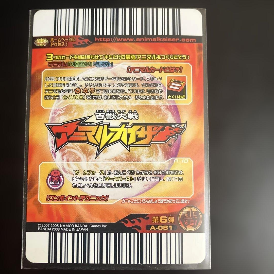 アニマルカイザー　カード